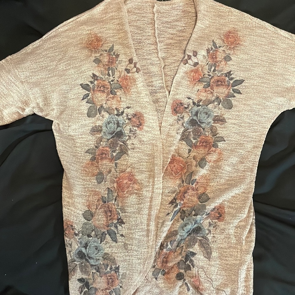 Cute Floral Cardigan